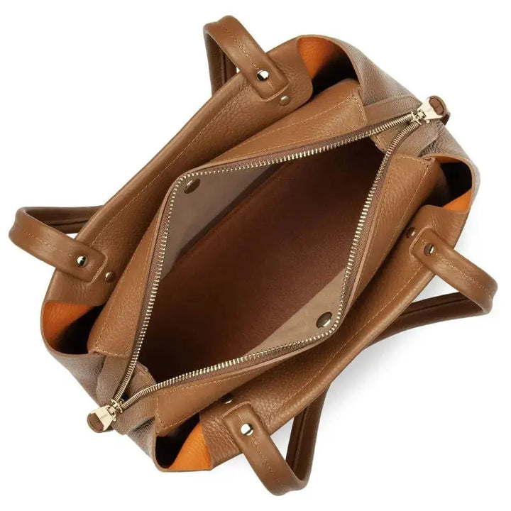 Sac cabas Lancaster Foulonne Double 470-47 - Sac cabas Lancaster Foulonne Double 470-47 - Carmin/Blush Melisac -Reims