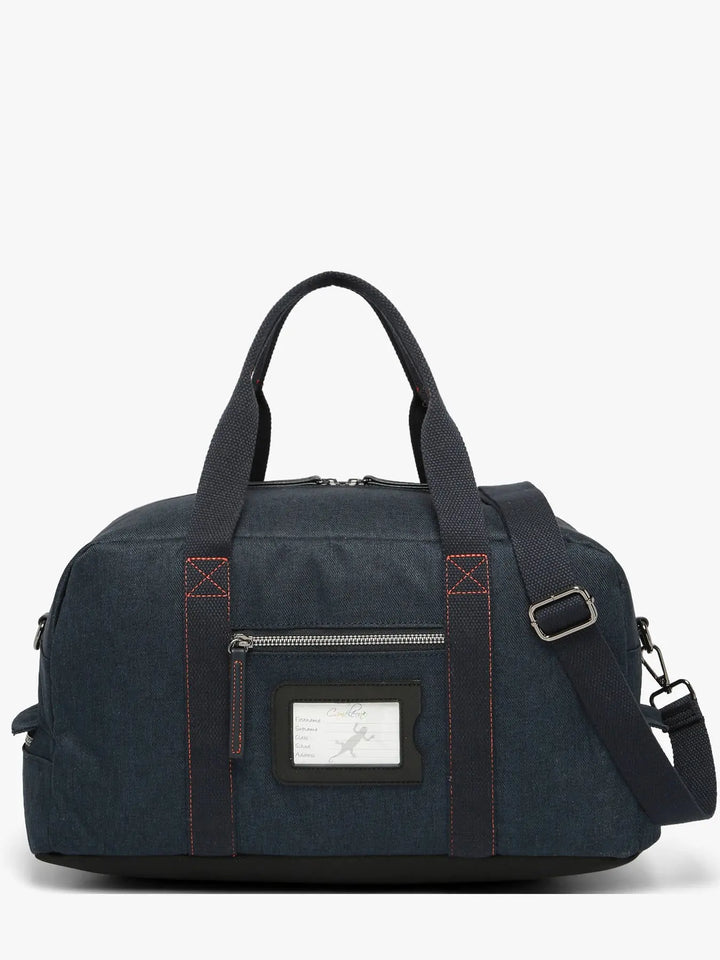 Sac de sport enfant pour garçon Caméléon Vintage Urban Navy Orange - Melisac