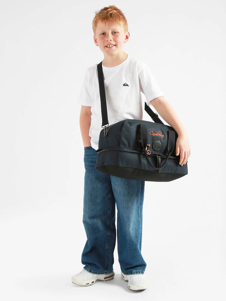 Sac de sport enfant pour garçon Caméléon Vintage Urban Navy Orange - Melisac