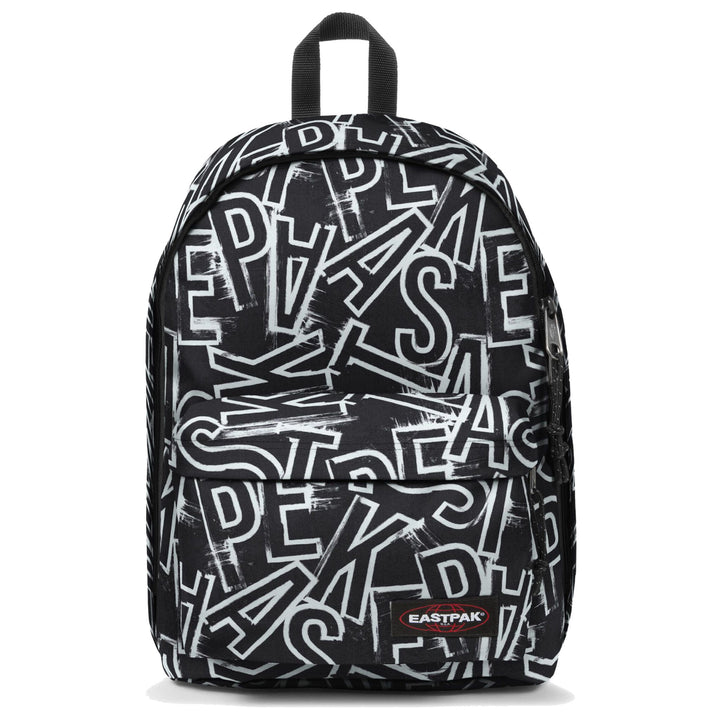 Sac à dos Out of Office Ep Letters Black imprimé lettres noir Eastpak avec compartiment ordinateur