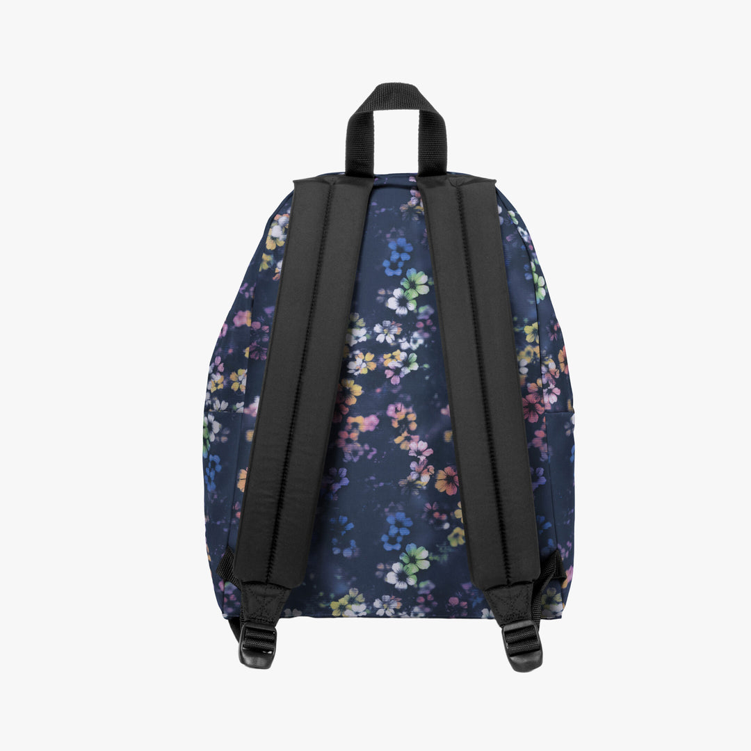 Sac à dos Padded Pak'r bleu  fleuri pour filles au collège Eastpak