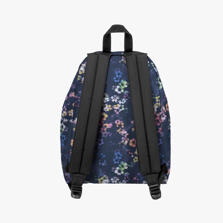 Sac à dos Padded Pak'r bleu  fleuri pour filles au collège Eastpak
