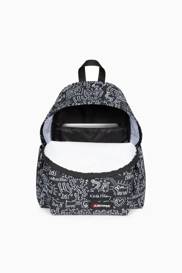 Sac à dos Day Pak'r Keith Haring noir Eastpak avec compartiment ordinateur