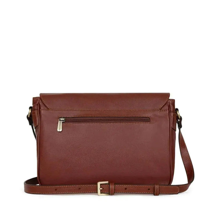 Sac porté travers Hexagona 114584 - Sac porté travers Hexagona 114584 - Marron Melisac -Reims