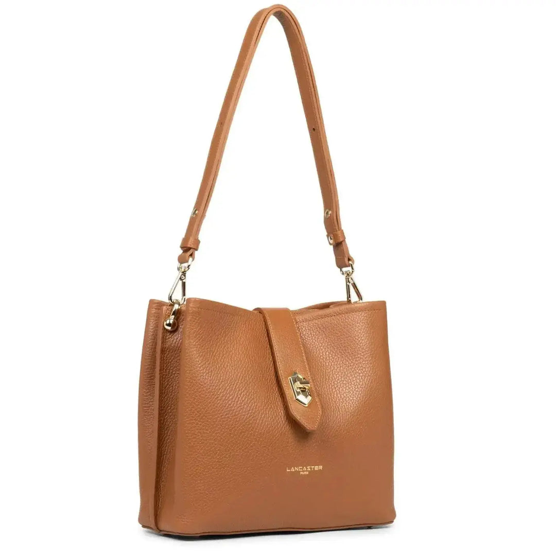 Sac seau Lancaster Top Double 470-62 - Sac seau Lancaster Top Double 470-62 - Noir - In - Nude Melisac -Reims