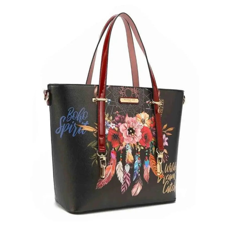 Sac shopping Nicole Lee "Bohemian Black" - Sac shopping Nicole Lee "Bohemian Black" - Default Title Melisac -Reims
