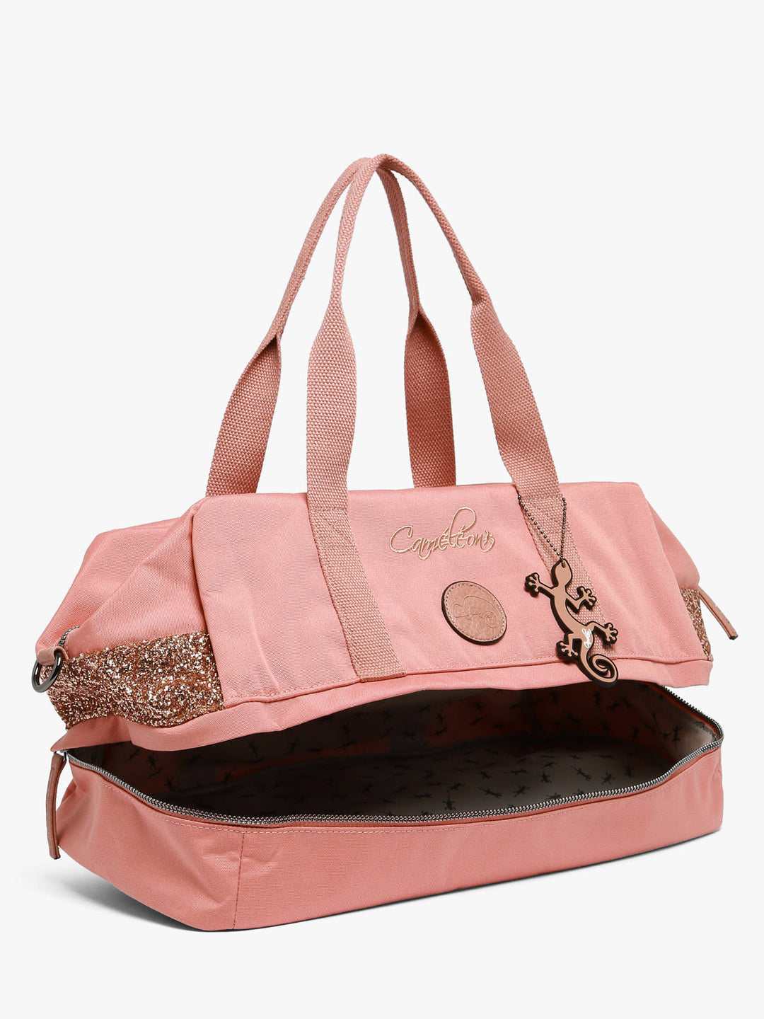 Sac de sport enfant rose pour fille Caméléon Vintage Fantasy Glossy Pink - Melisac