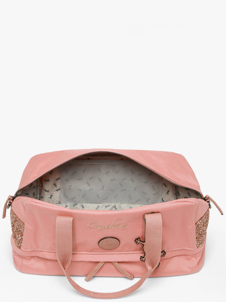 Sac de sport enfant rose pour fille Caméléon Vintage Fantasy Glossy Pink - Melisac