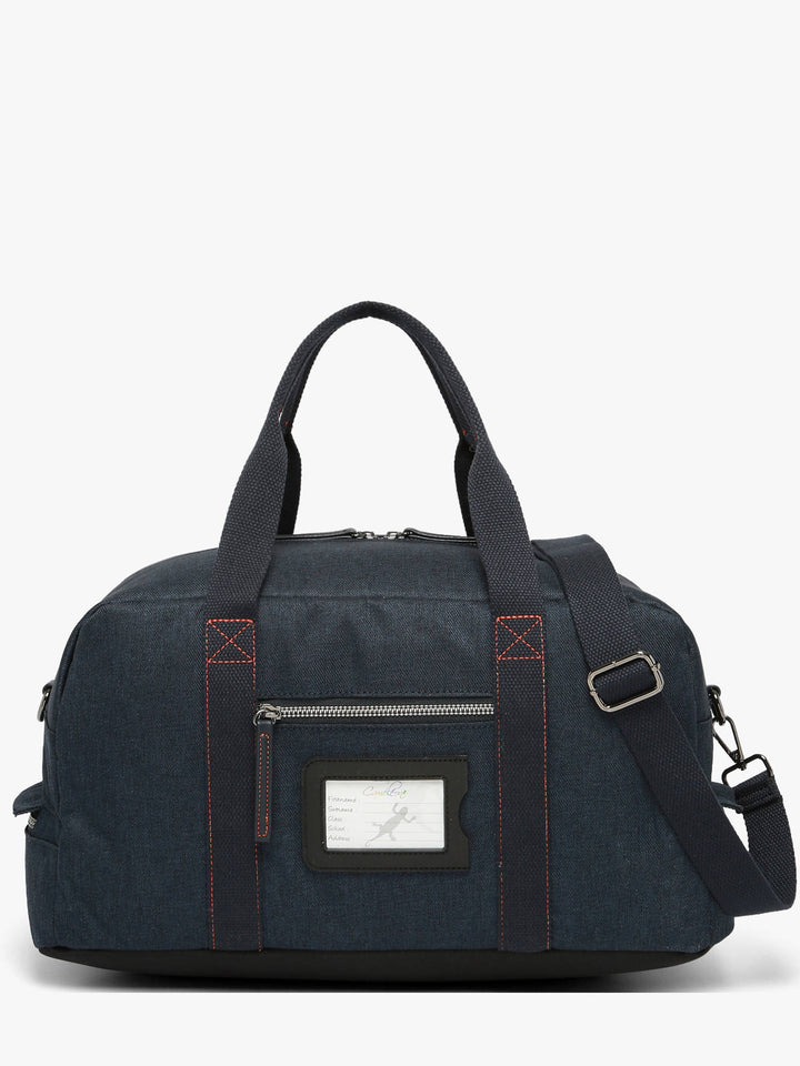Sac de sport enfant pour garçon Caméléon Vintage Urban Navy Orange - Melisac