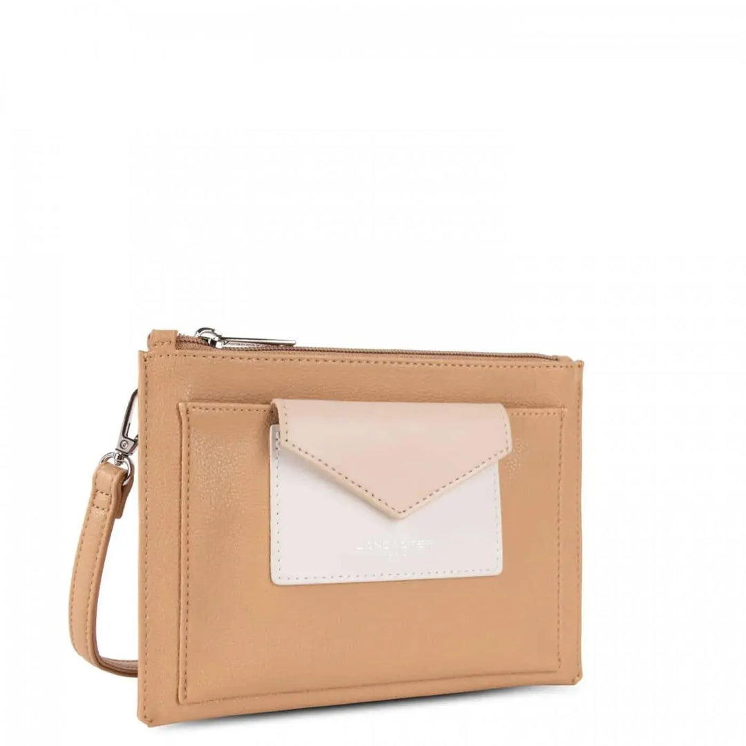 Sac trotteur Lancaster 517-44 - Sac trotteur Lancaster 517-44 - Naturel/Ecru/Nude Clair Melisac -Reims