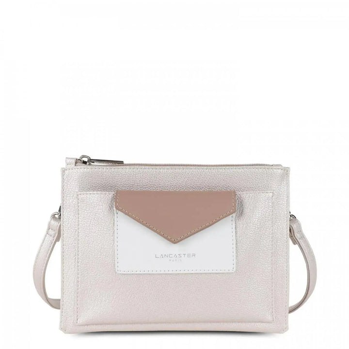 Sac trotteur Lancaster 517-44 - Sac trotteur Lancaster 517-44 - Nacré/Blanc/Nude Melisac -Reims