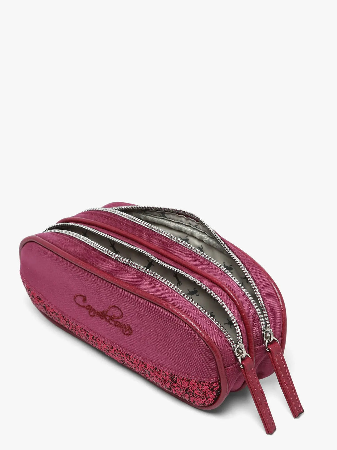 Trousse d'école à deux compartiments pour filles Vintage Urban Caméléon - Melisac