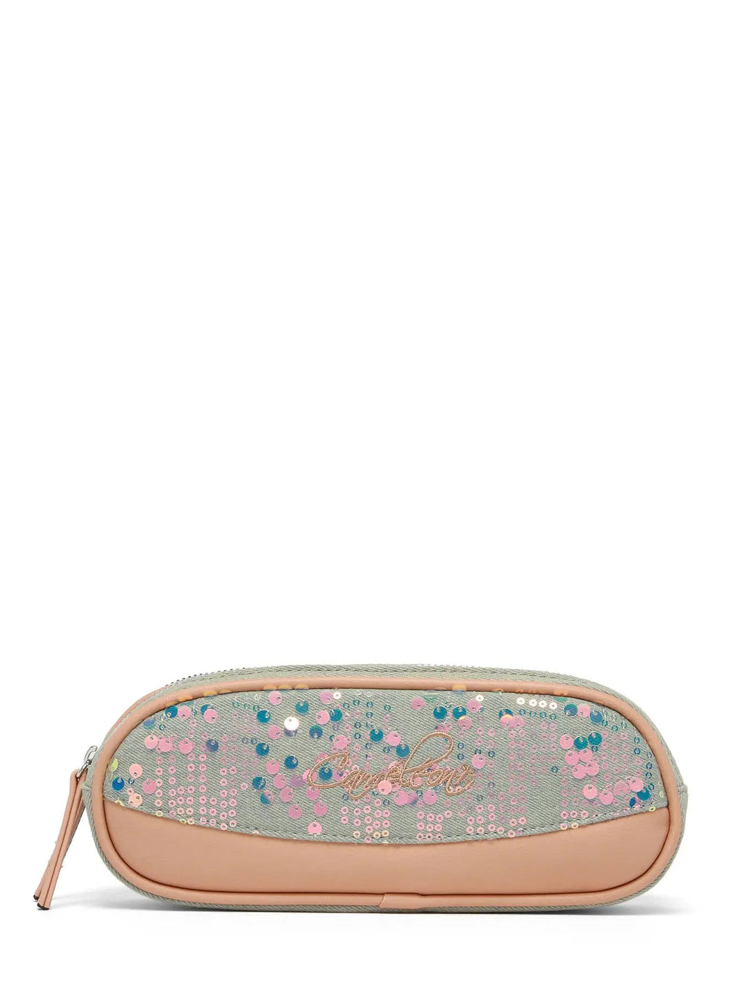 Trousse d'école à deux compartiments pour filles Vintage Urban Caméléon - Melisac