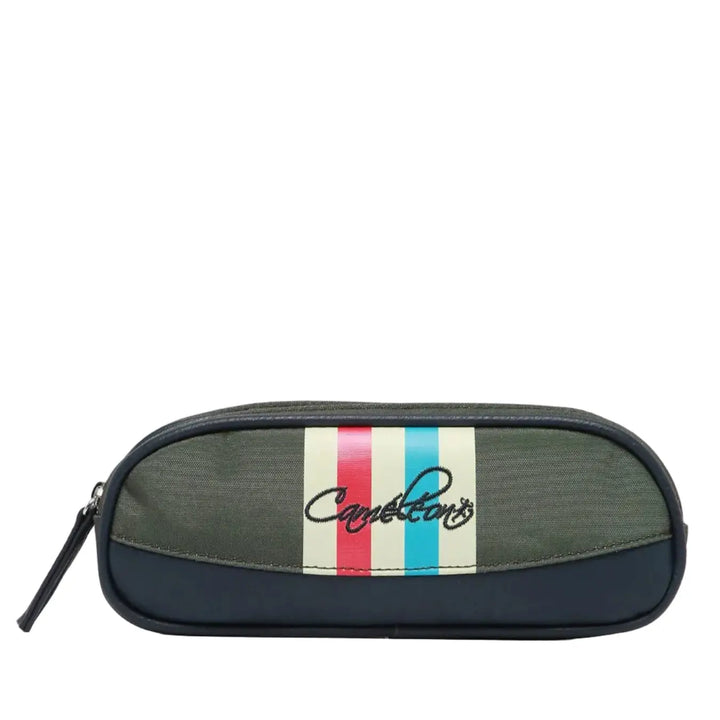 Trousse d'école à deux compartiments pour garcon Vintage Urban Caméléon - Melisac