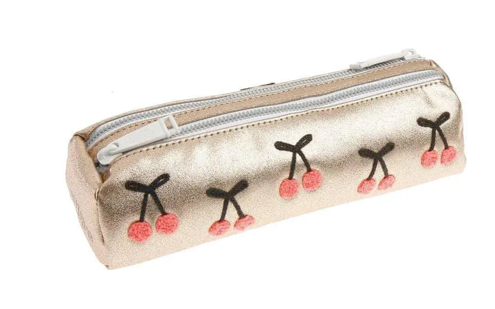 Trousse Double Jeune Premier Cherry Pompon - Trousse Double Jeune Premier Cherry Pompon - Default Title Melisac -Reims