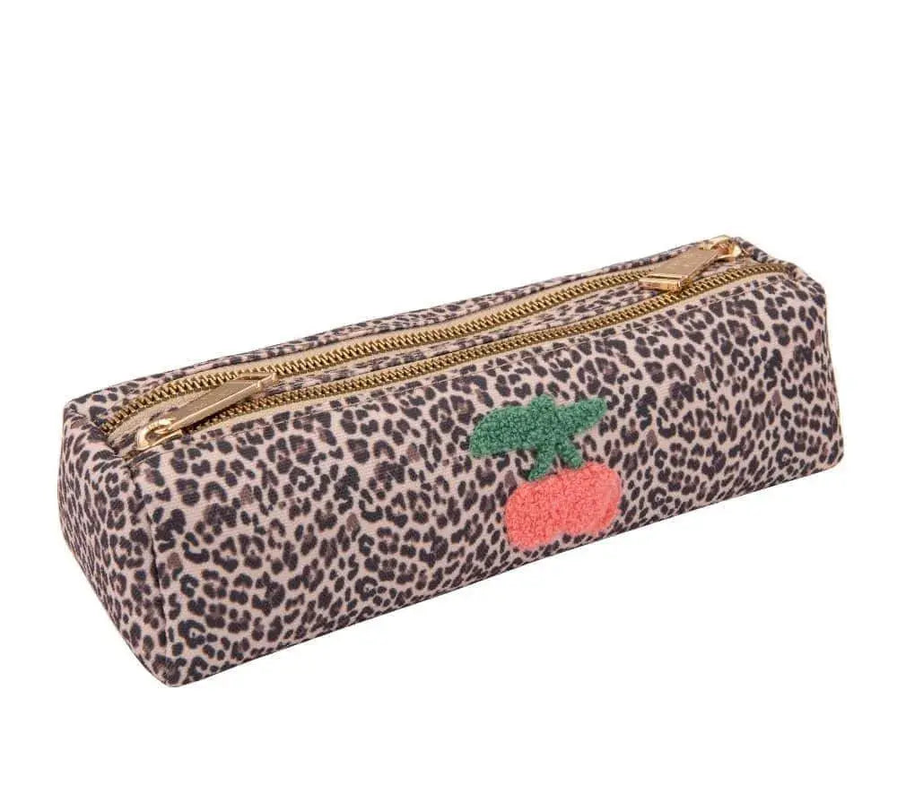 Trousse Double Jeune Premier Leopard Cherry - Trousse Double Jeune Premier Leopard Cherry - Default Title Melisac -Reims