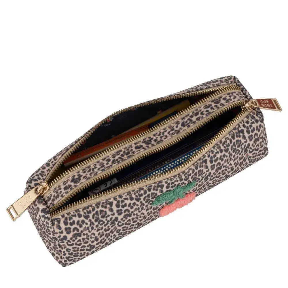 Trousse Double Jeune Premier Leopard Cherry - Trousse Double Jeune Premier Leopard Cherry - Default Title Melisac -Reims