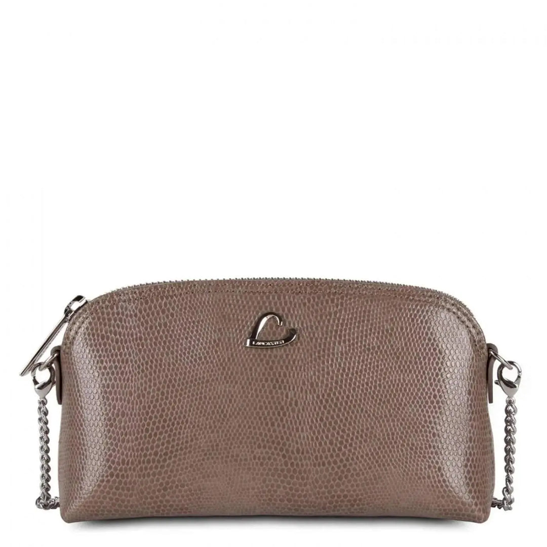 Trousse à bandoulière Lancaster Lucertola 133-02 - Trousse à bandoulière Lancaster Lucertola 133-02 - Taupe Melisac -Reims