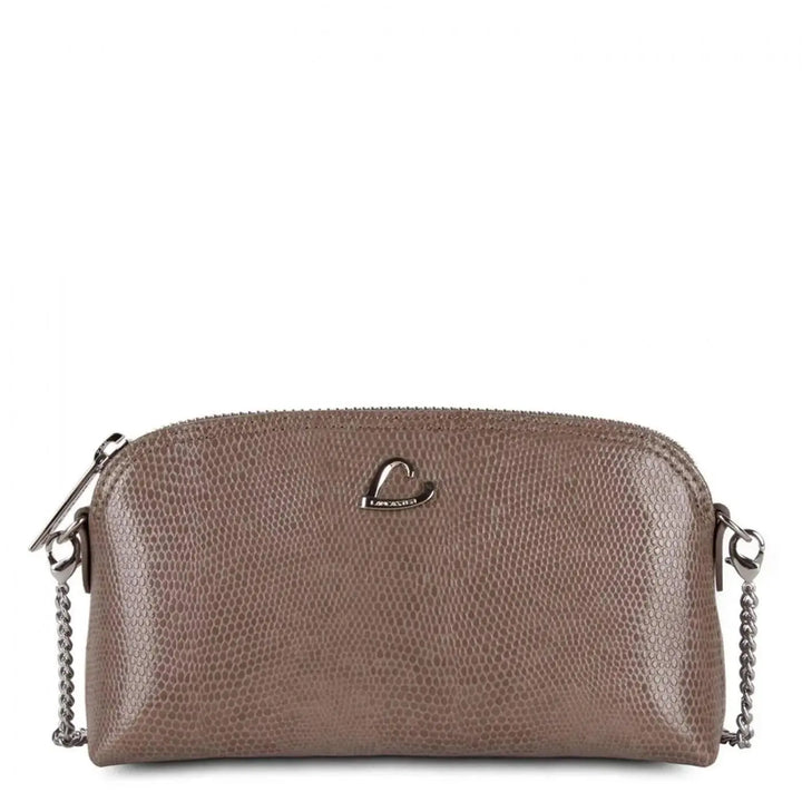 Trousse à bandoulière Lancaster Lucertola 133-02 - Trousse à bandoulière Lancaster Lucertola 133-02 - Taupe Melisac -Reims