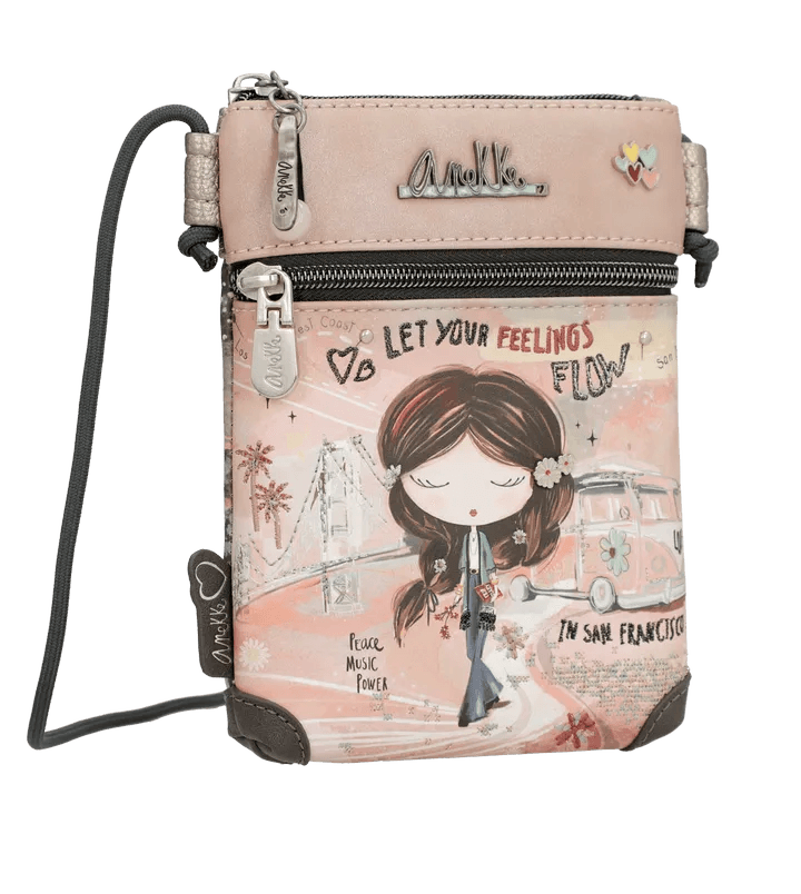 Anekke Mini sac Pink Peace & Love 38823-904 - Anekke Mini sac Pink Peace & Love 38823-904 - Default Title Melisac -Reims