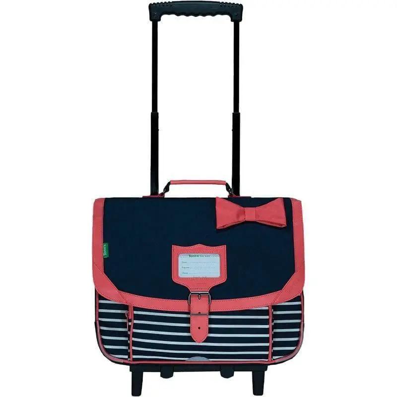 Cartable roulettes Tann's Chloe Marine 38cm - Cartable roulettes Tann's Chloe Marine 38cm - Default Title Melisac -Reims