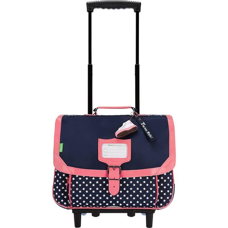 Cartable roulettes Tann's Lina 38cm - Cartable roulettes Tann's Lina 38cm - Default Title Melisac -Reims