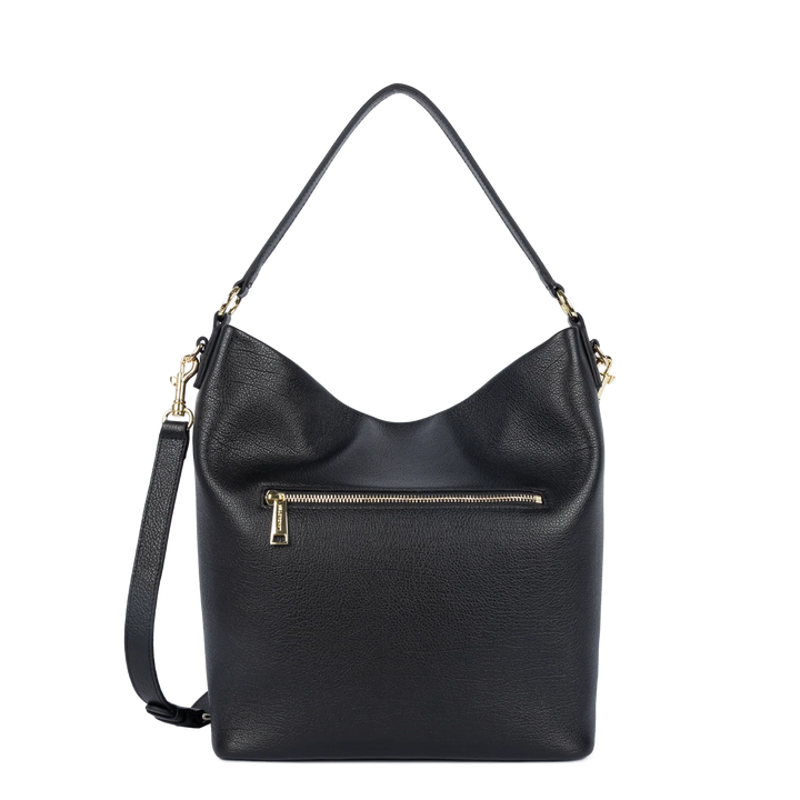 Grand Sac Seau en cuir marron Lancaster 529-99