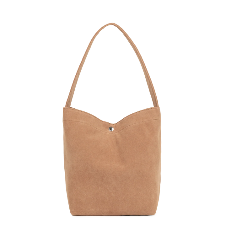 Mini Sac Seau en velours camel Lancaster 518-060