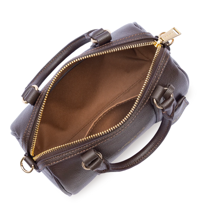 Petit Sac Polochon en cuir Milano Ana Lancaster 547-101