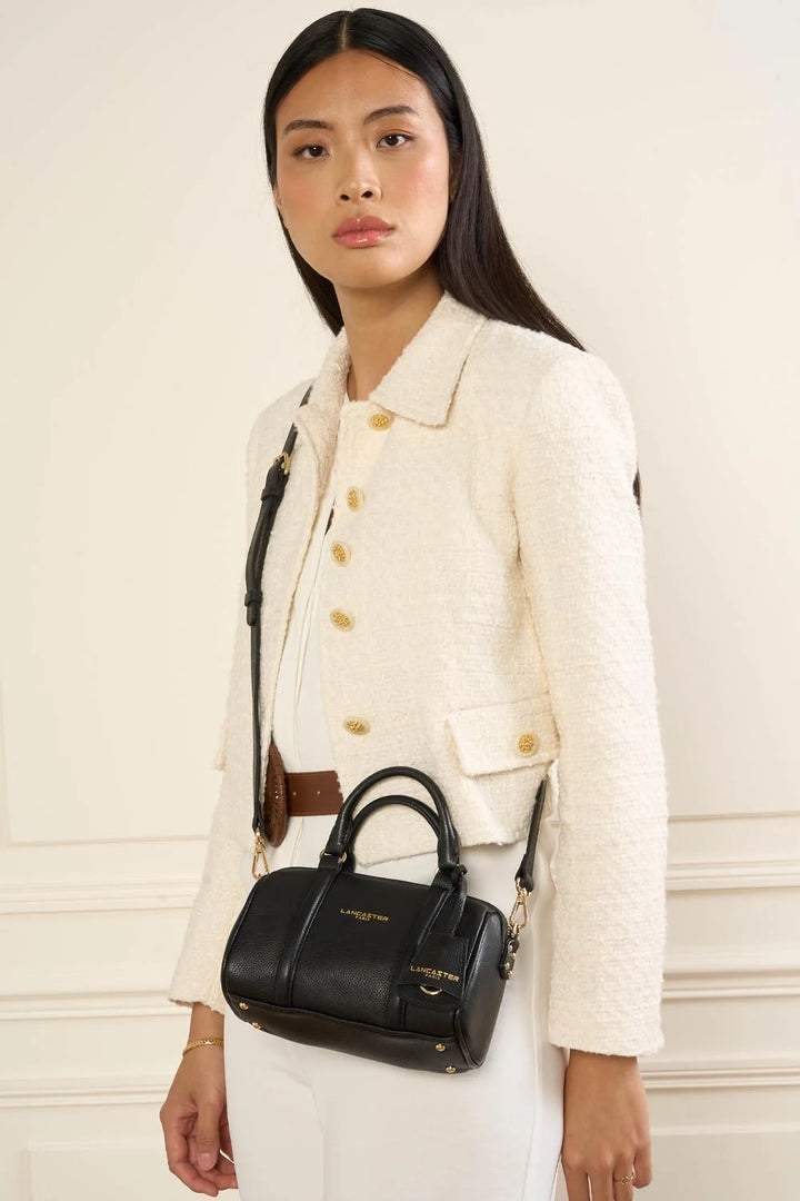 Petit Sac Polochon en cuir Milano Ana Lancaster 547-101