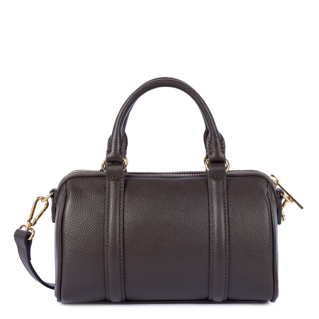 Petit Sac Polochon en cuir Milano Ana Lancaster 547-101