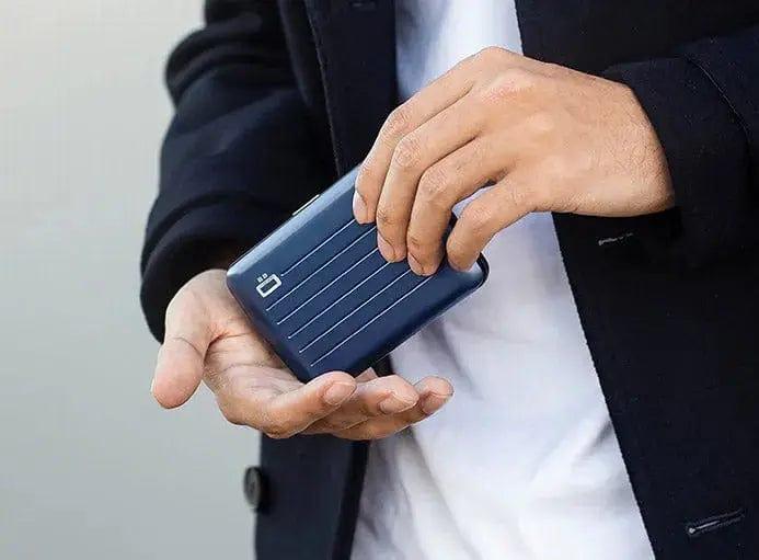 Porte Carte Ögon Smart case V2 - Porte Carte Ögon Smart case V2 - Navy blue Melisac -Reims