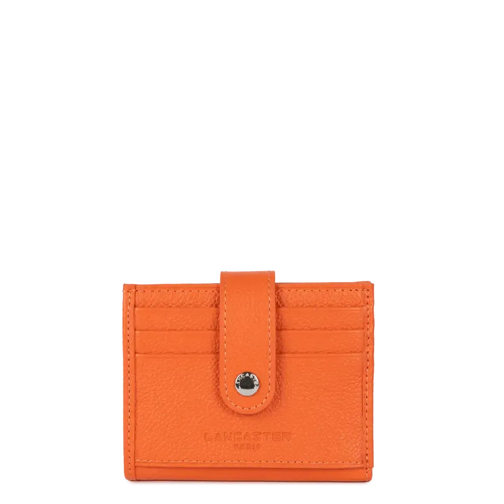 Porte cartes Lancaster 170-32 - Porte cartes Lancaster 170-32 - Orange Melisac -Reims
