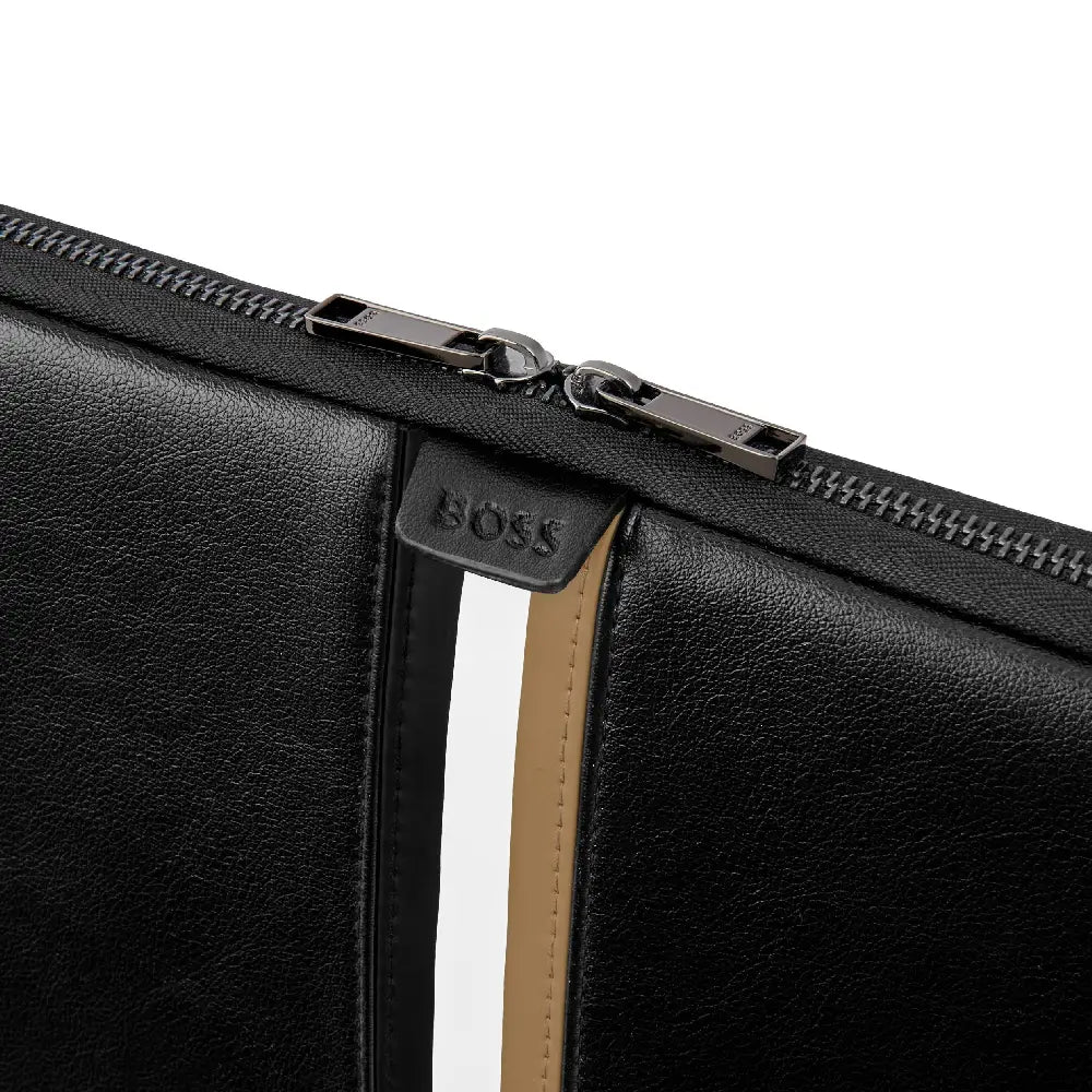 Porte-ordinateur noir Iconic Hugo Boss - Melisac
