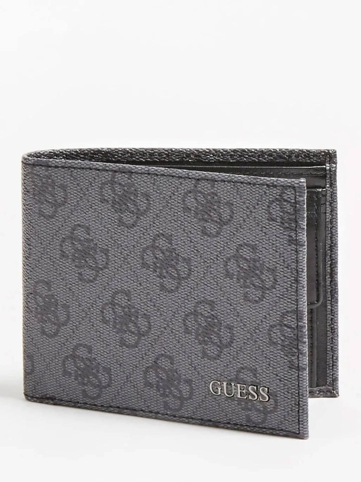 Portefeuille Guess Vezzola Logo - Portefeuille Guess Vezzola Logo - Noir Melisac -Reims