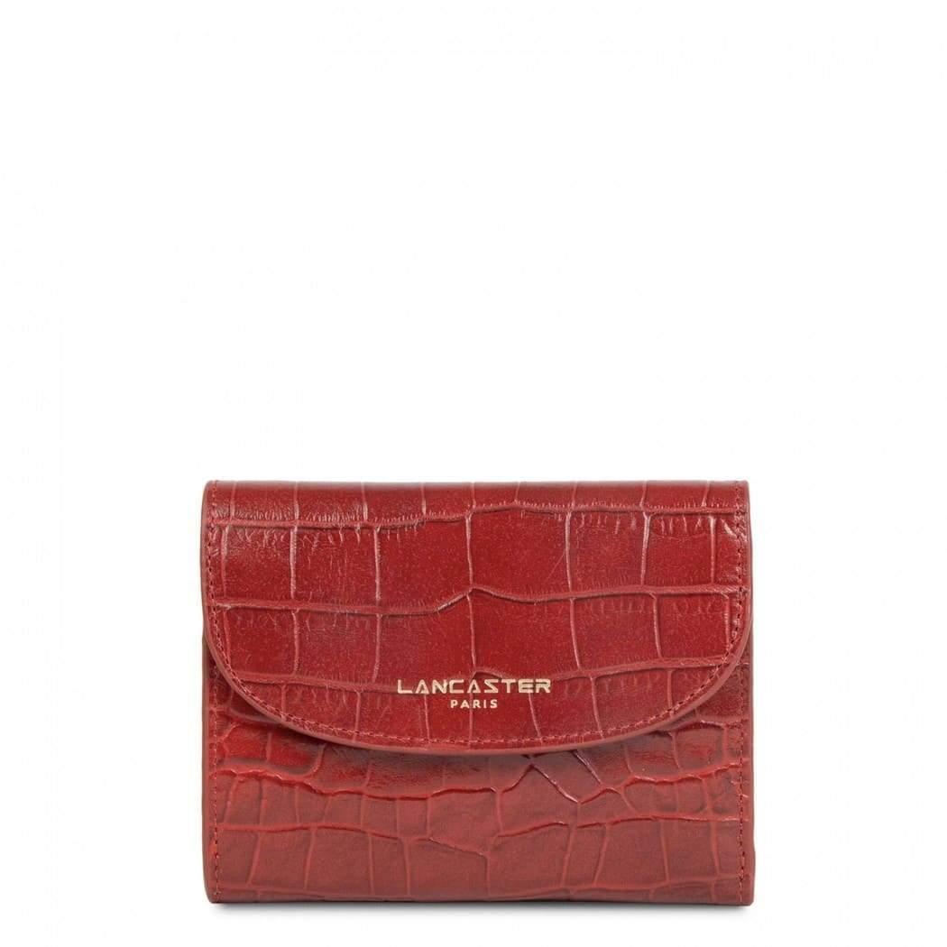 Portefeuille Lancaster Exotic Croco 124-11 - Portefeuille Lancaster Exotic Croco 124-11 - Rouge Melisac -Reims