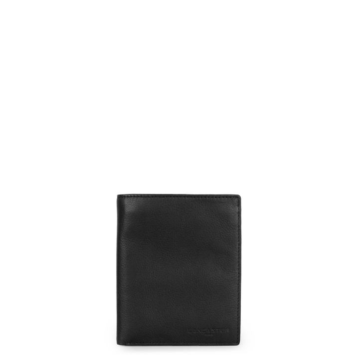 Portefeuille Lancaster pour Hommes en cuir noir