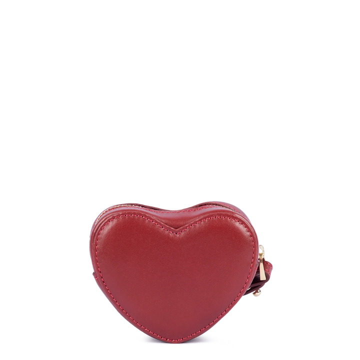Portemonnaie coeur en cuir Lancaster Paris Philos 131073