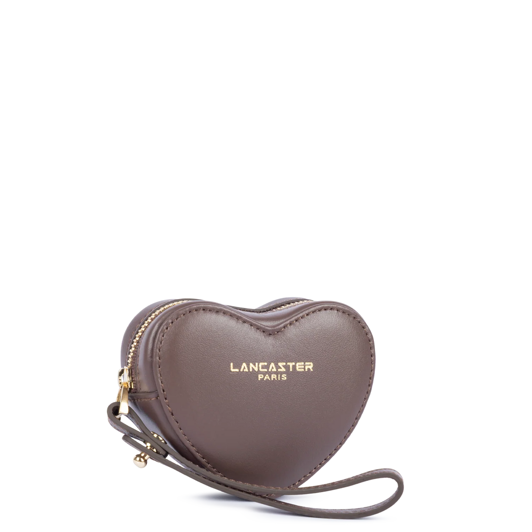 Portemonnaie coeur en cuir Lancaster Paris Philos 131073