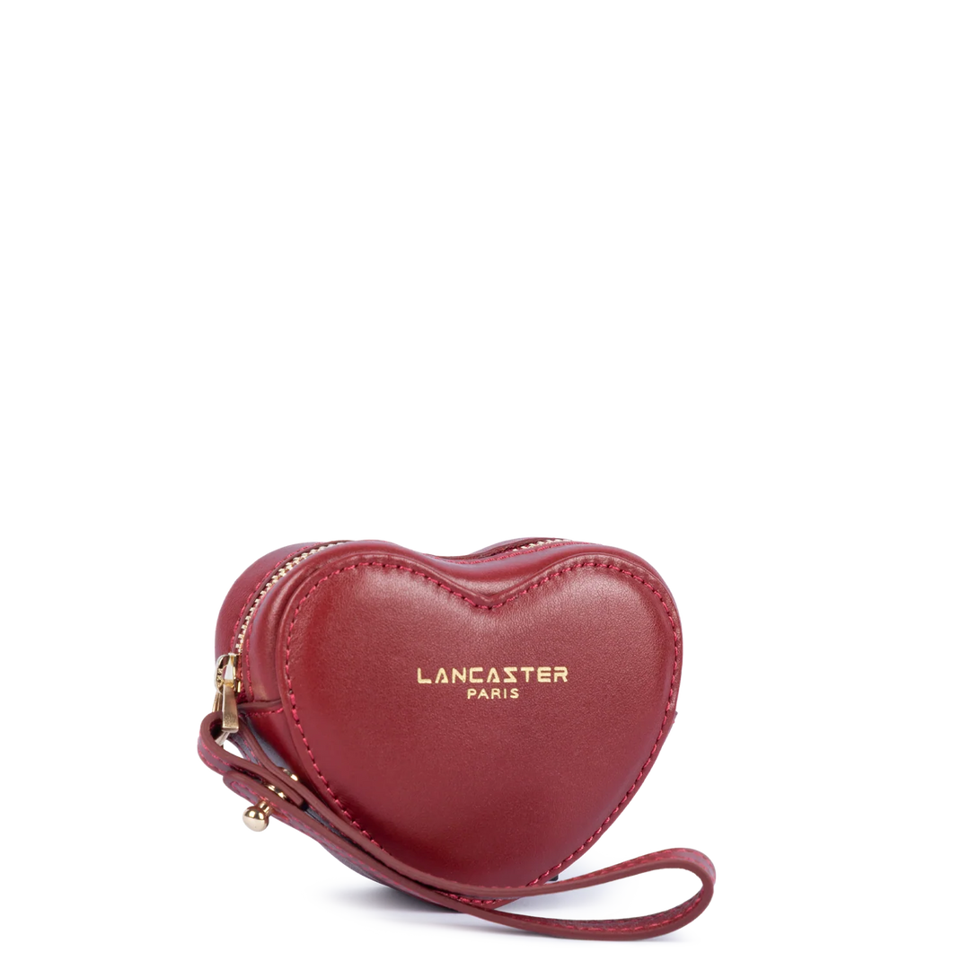 Portemonnaie coeur en cuir Lancaster Paris Philos 131073