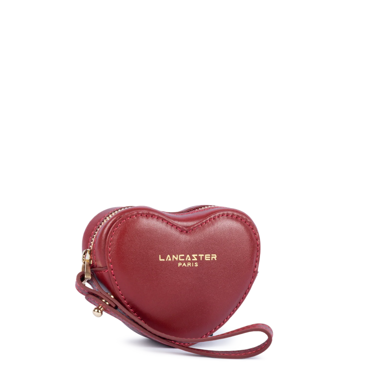 Portemonnaie coeur en cuir Lancaster Paris Philos 131073
