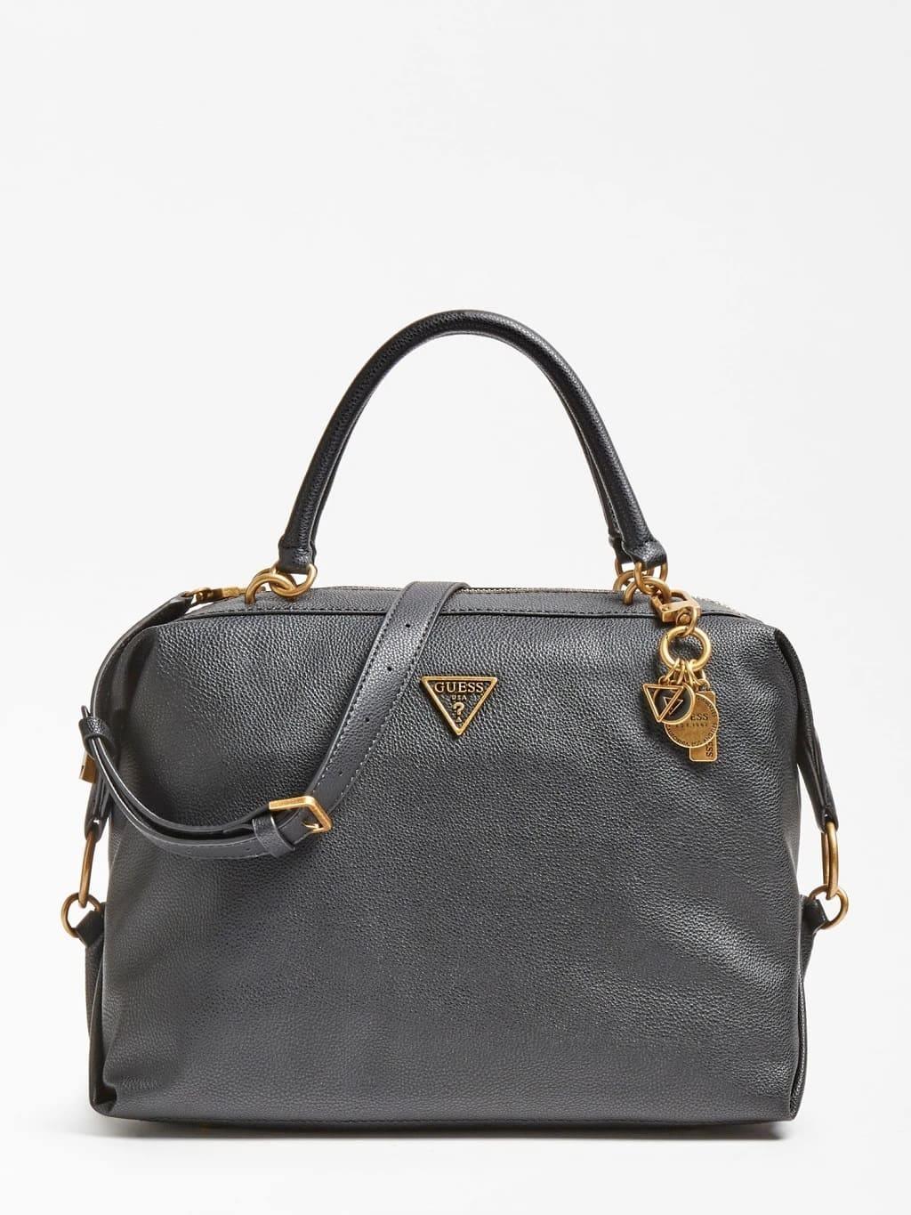 Sac à main Guess Destiny Satchel - Sac à main Guess Destiny Satchel - Black Melisac -Reims