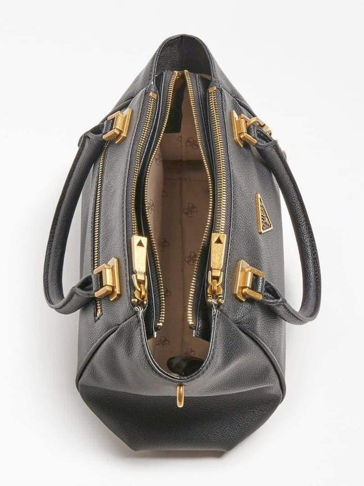 Sac à main Guess Destiny Status Satchel - Sac à main Guess Destiny Status Satchel - Black Melisac -Reims