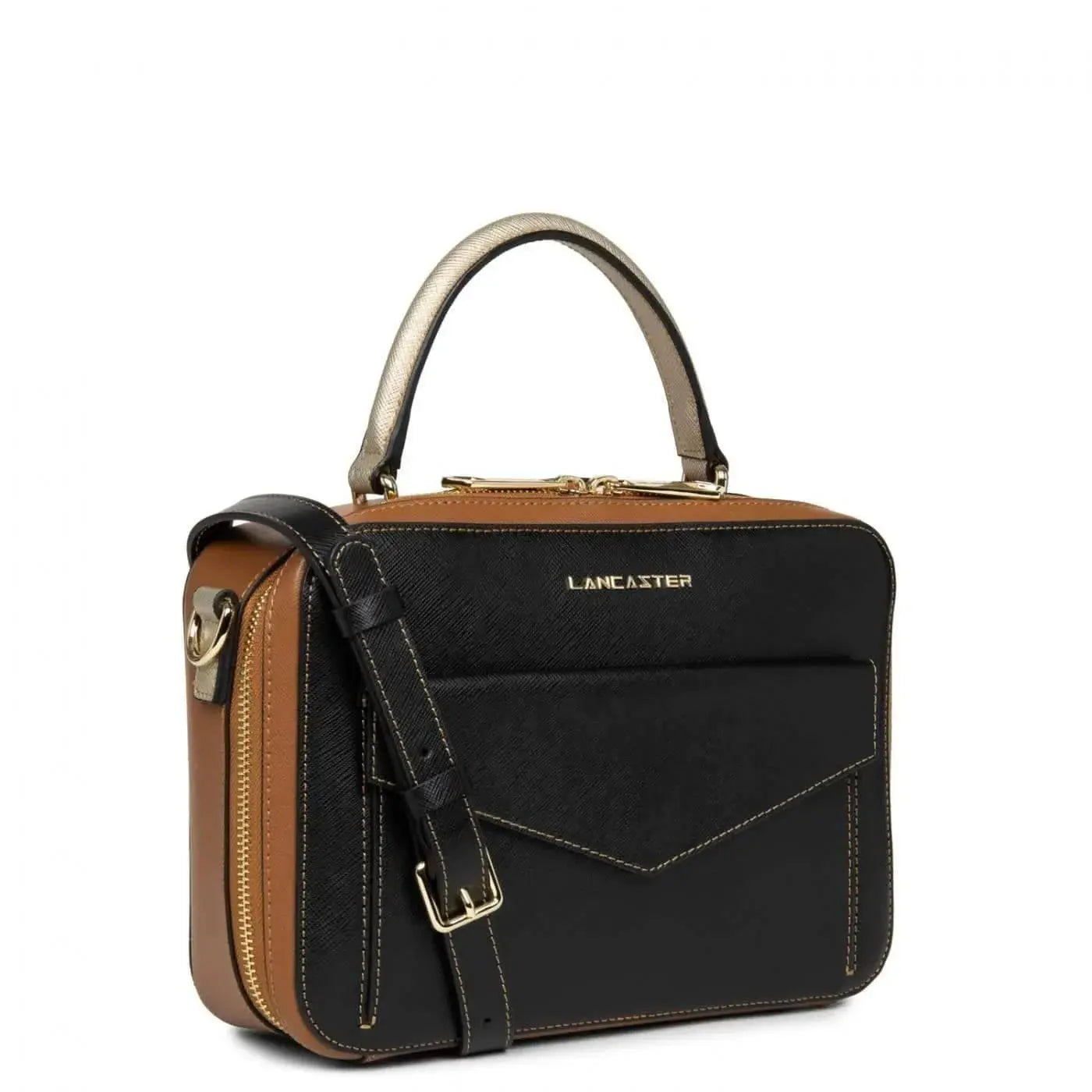 Lancaster saffiano signature best sale