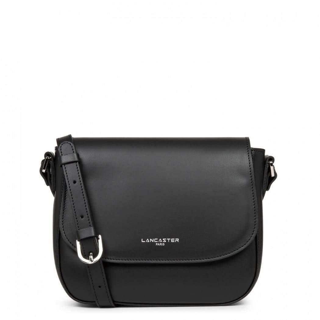 Sac bandoulière Lancaster Smooth Even 437-15 - Sac bandoulière Lancaster Smooth Even 437-15 - Noir Melisac -Reims