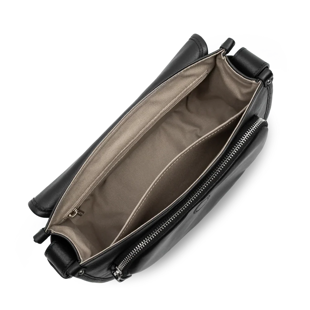Sac besace soft selma noir lancaster 576-002