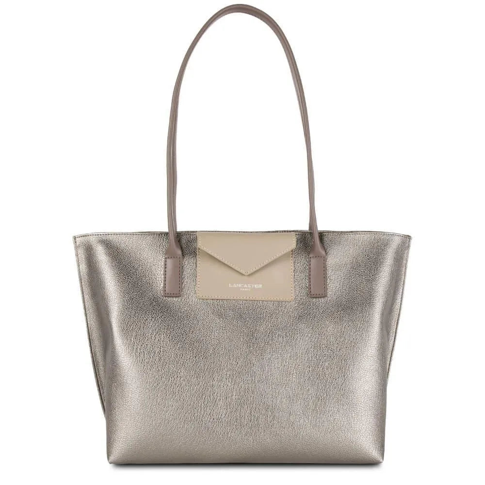 Sac cabas Lancaster 517-29 - Sac cabas Lancaster 517-29 - Etain/Galet/Taupe Melisac -Reims