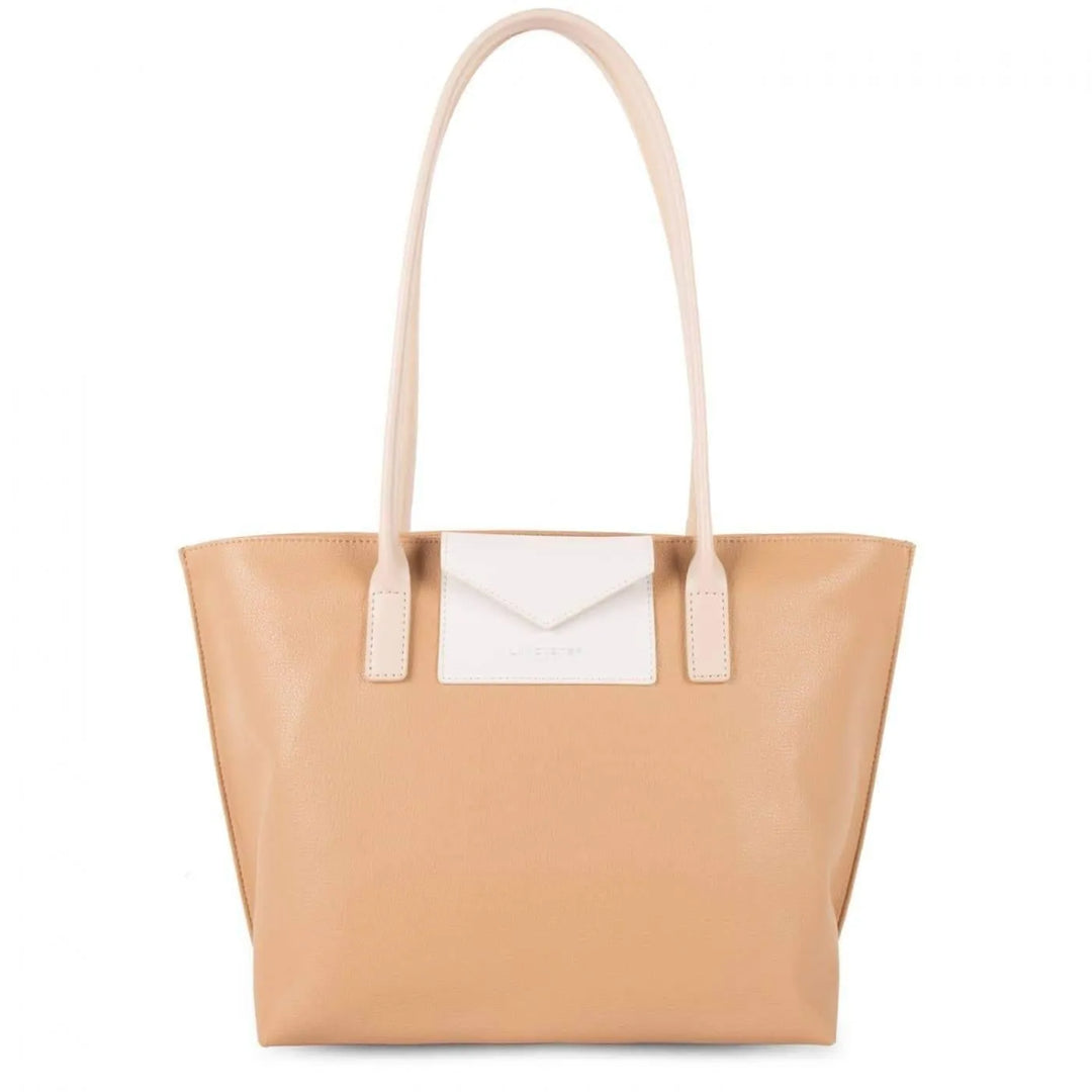 Sac cabas Lancaster 517-29 - Sac cabas Lancaster 517-29 - Naturel/Ecru/Nude Clair Melisac -Reims