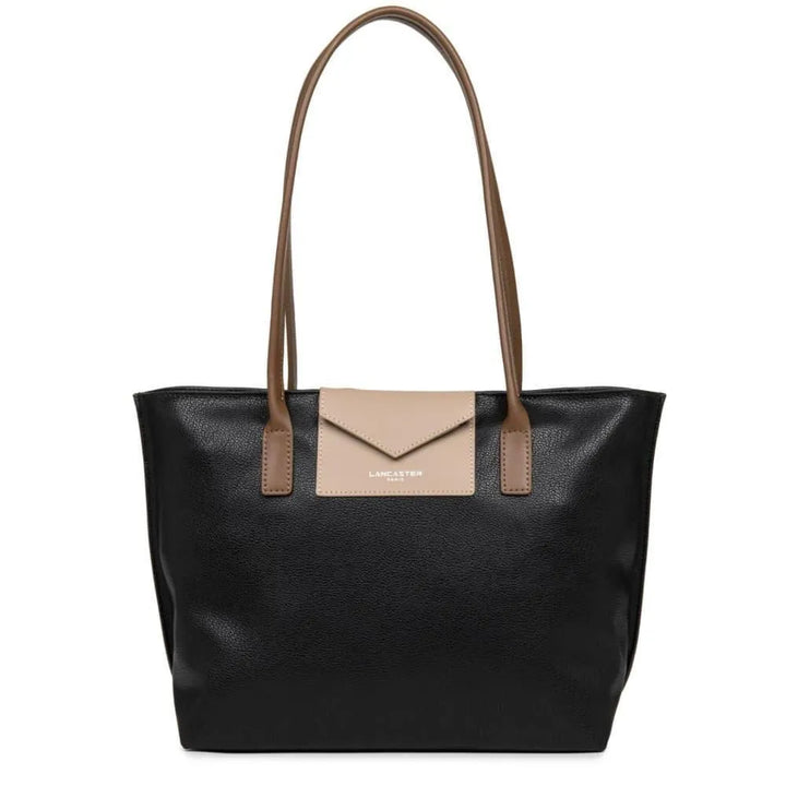 Sac cabas Lancaster 517-29 - Sac cabas Lancaster 517-29 - Noir/Nude/Vison Melisac -Reims