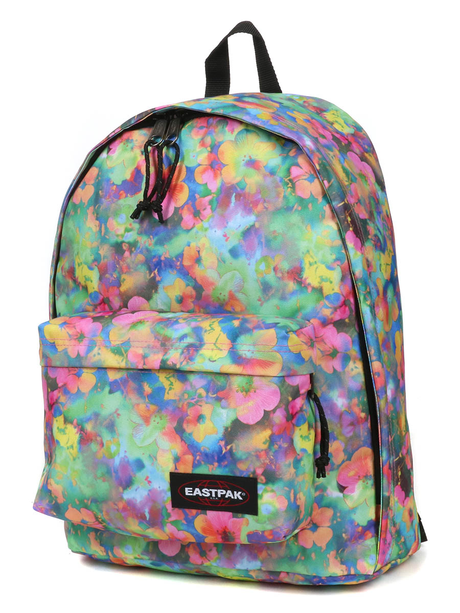 Sac à dos scolaire Eastpak fleuri Flower Blur Mix out of office